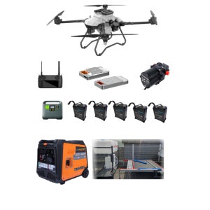 G1700 약제살포기 세트 (발전기+이착륙장포함) 농업용드론 방제 농사 농약