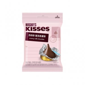 롯데 허쉬 키세스 크리미 밀크초콜릿 81g