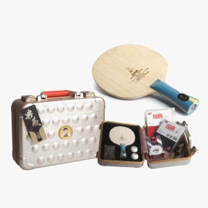 DHS 탁구라켓 마롱 W968 클래식 리미티드 세트 (FL) 쉐이크목판