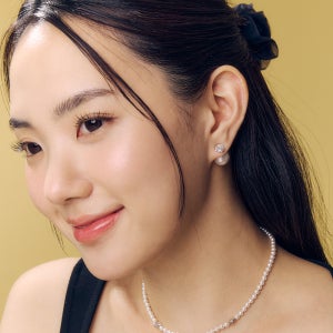 [로즈몽] 실버 투웨이 진주 귀걸이 퓨어로즈 RA25A04J