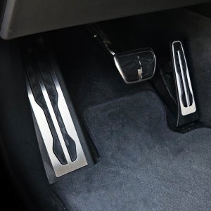 BMW 5시리즈 G60 풋레스트 메탈 페달 발판 커버 1Pcs