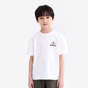 [아웃도어 프로덕트 키즈]하이킹 백그래픽 반팔티 (아이보리) OD252ISS09_IVY