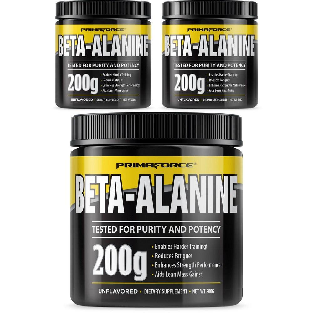 <b>프리마포스</b> <b>Primaforce</b> 베타 알라닌 200g 3개 언플레이버드 무맛