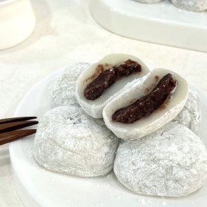 저당 찹쌀떡 국내산 찹쌀 모찌 1.2kg 20개입 개별포장 냉동 수능 합격 떡 맛집