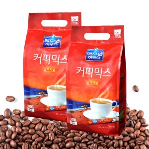 맥스웰하우스 오리지날 커피믹스 100T 8각 일회용 스틱 커피