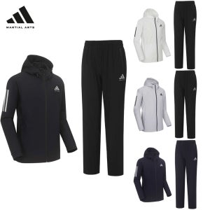 아디다스 마샬아츠 컴뱃스포츠 후드 니트 트레이닝복 세트 TR140II HS 남녀공용