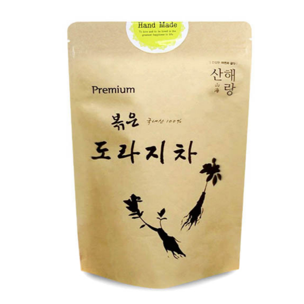 국산 수제 볶은 도라지차 도라지차효능 100g