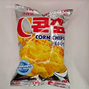 크라운제과 크라운 콘칲 군옥수수맛 , 70g, 16개
