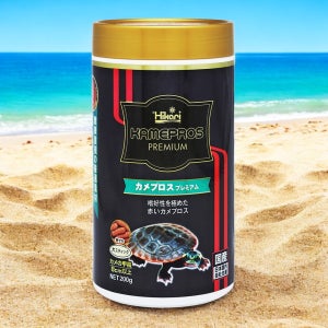 히카리 카메프로스 프리미엄 대입자 200g 부상성 거북이사료 먹이