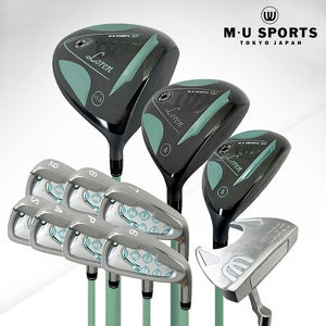 엠유스포츠 MU 로렌 여성용 골프클럽 골프채풀세트 골프백세트 (11pcs)