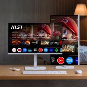 MSI 27인치 스마트 모니터 4K UHD 화이트 중소바이미 68cm MD272UPSWCL