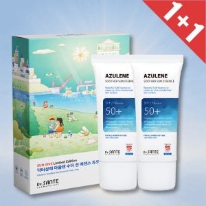 1+1 상떼 아줄렌 수더 선 에센스 듀오세트 (선크림) 50+/PA+++ 75g