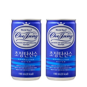 초정탄산수 190ml, 90개
