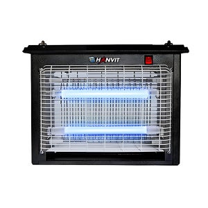 한빛 AC방식 고압트랜스 감전식 모기퇴치기 회의실 HS2056 LED BL램프 날파리 제거용