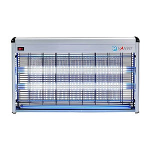 한빛시스템 LED UV램프 감전식 살충기 음식점 HV-335 분리형벌레받이 날파리 차단