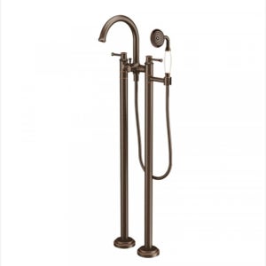 라우체 클래식 8712 오일브라운 스탠딩 욕조 수전 호텔 고급 욕조 황동 샤워기