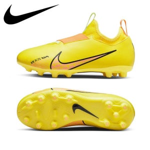 [오늘출발] 나이키 주니어 줌 머큐리얼 베이퍼 15 HG/MG 끈없는 아동 축구화 DJ5618-780(옐로우)