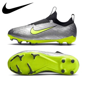 [오늘출발] 나이키 주니어 줌 머큐리얼 베이퍼 15 HG/MG 끈없는 아동 축구화 FJ2040-060(실버)