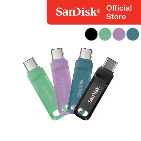 샌디스크 울트라 듀얼 고 C 타입 USB 3.2 OTG 블랙