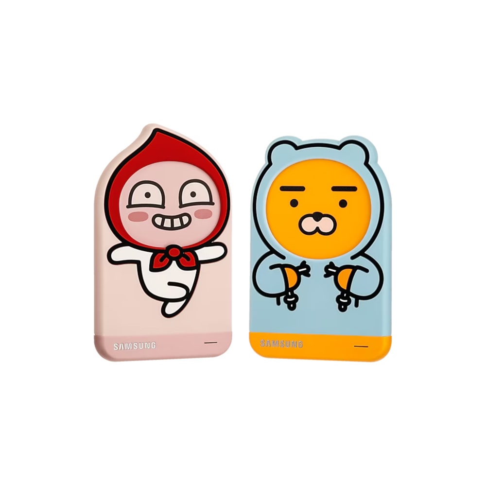 삼성 외장 HDD 라이언 1TB, 2TB 스카이 블루 외장하드 어피치 핑크