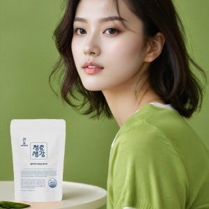 청춘 생강 국내산 무설탕 무가당 제로 임산부 레몬 계피 생강차 청 20개입, 1개