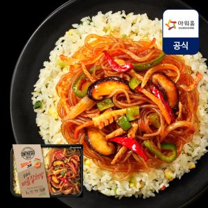 아워홈 온더고 직장인 냉동 도시락 중화식 매콤잡채밥 295g