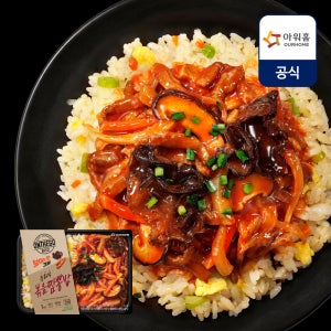 아워홈 온더고 직장인 냉동 도시락 중화식 볶음짬뽕밥 300g