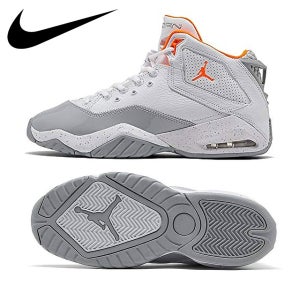 나이키 에어 조던 B 로얄 화이트 울프 그레이 하이탑 농구화 315317-118
