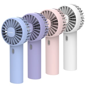 로랜텍 윈쿨 저소음 미니 핸디 휴대용 손선풍기 핑크