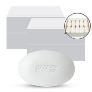 알뜨랑 세면비누 화이트 130g, 40개 그린 옐로우 화이트 선택가능