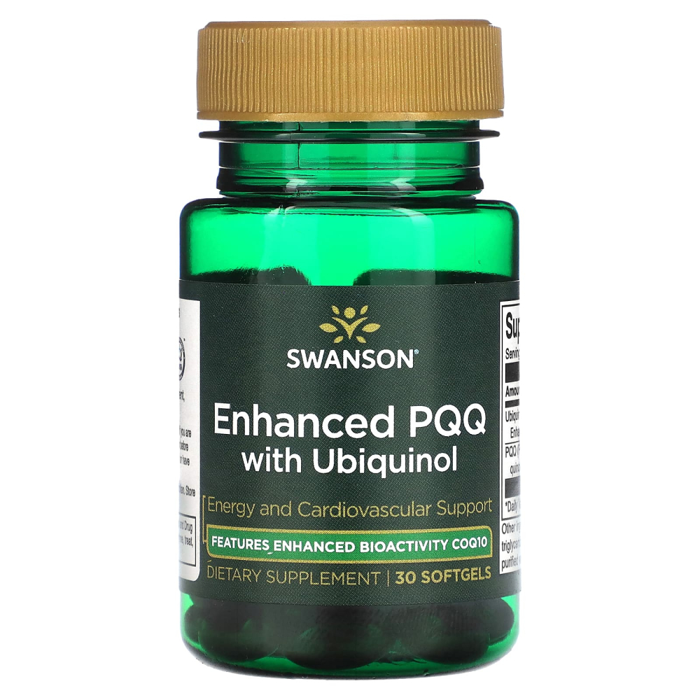 스완슨 유비퀴놀 PQQ <b>코큐텐 50mg</b> 30캡슐, 1개