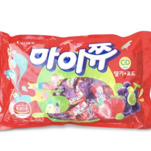 혼합 크라운 마이쮸 대용량 952g 약 230개입 딸기맛+포도맛