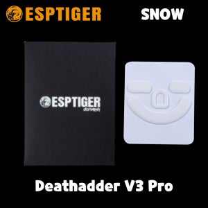 ESPTIGER 스노우 데스에더 v3 Pro 마우스피트 SNOW 타이거 게이밍 슬라이딩