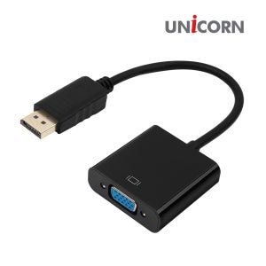 블루파이 유니콘 DC-200VGA DP to VGA 컨버터 변환젠더