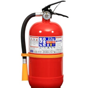 한울방재 3.3kg 분말소화기 수입산 산불예방 화재예방
