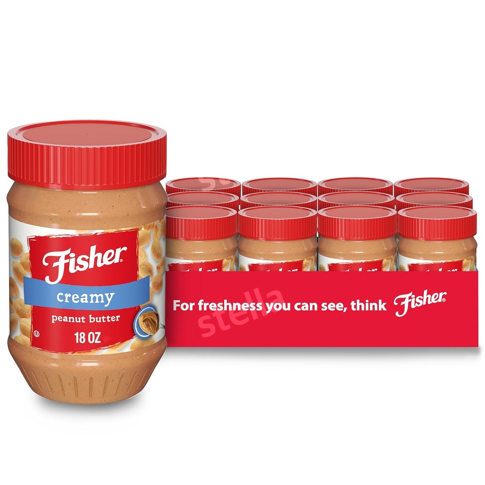 피셔 크리미 땅콩버터 510g 12팩