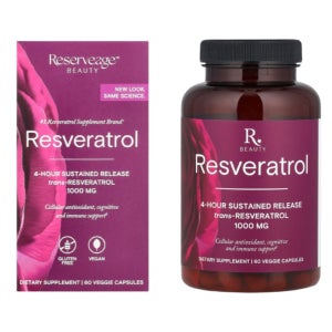 리저브에이지 레스베라트롤 트랜스 1000mg 60베지캡슐