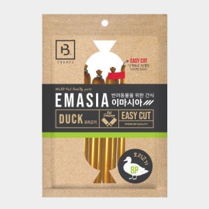 이마시아 강아지 간식 소시지 저지방 간식 오리고기 8p, 120g, 1개