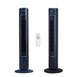 Midea 음이온생성 슬림한 타워팬선풍기 리모컨형/타워형선풍기 가정용선풍기 사무실 업소용선풍기