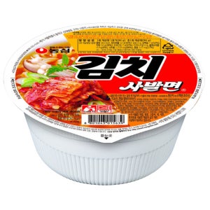 농심 김치 사발면 24개