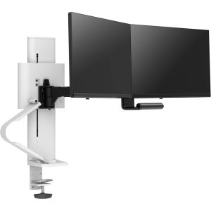 Ergotron 에르고트론 트레이스 듀얼 모니터암 흰색