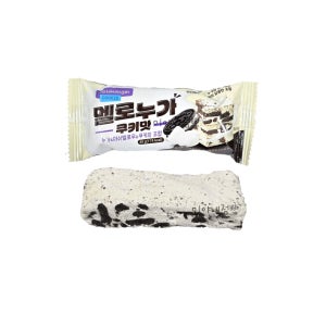 멜로누가 쿠키맛 쫀득쿠키 40g 1개