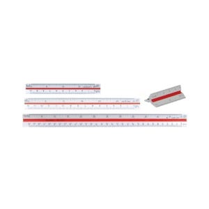 우찌다 삼각 스케일자 30cm