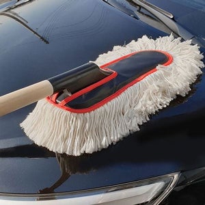 브러쉬 털이 개 차 량 용 자동차 청소 면 사 먼지 총채 세차 품 추천 떨이 외관 도장 닦을때 닦는 빅 사이즈