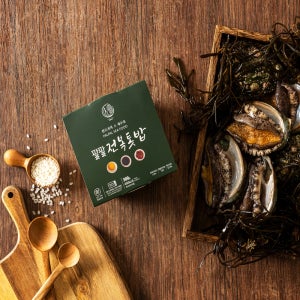 국내산 저염 다이어트 영양식 간편식 즉석밥 간편조리 도시락 전복톳밥 300g 3개