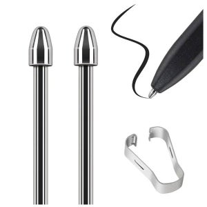 갤럭시 노트10플러스펜 티타늄 s펜 펜촉 반영구펜촉 2개 메탈 호환 펜s 교체용