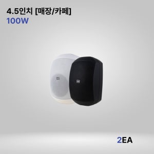 카날스 BKS-245 100W 카페 매장 스피커 2개