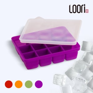 루리 실리콘 칸칸 톡톡 12구 아이스몰드 얼음틀 아이스큐브 얼음트레이