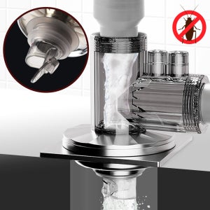 올킬 하수구 세탁기 자동개폐 베란다 냄새차단 자동 배수구 트랩