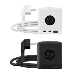 에코너 MT16 멀티탭 큐브 C타입 USB 타워형 4000W 고용량 멀티콘센트 릴선형 1.8M